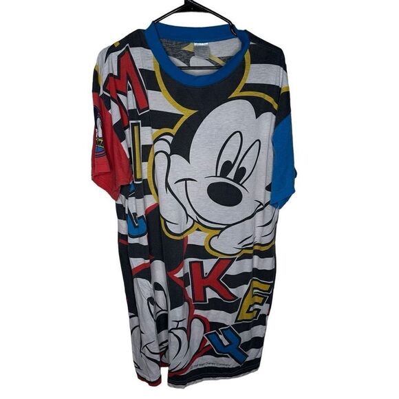 VTG 90’s Mikey Mouse Disney T Shirt - Picture 1 of 5